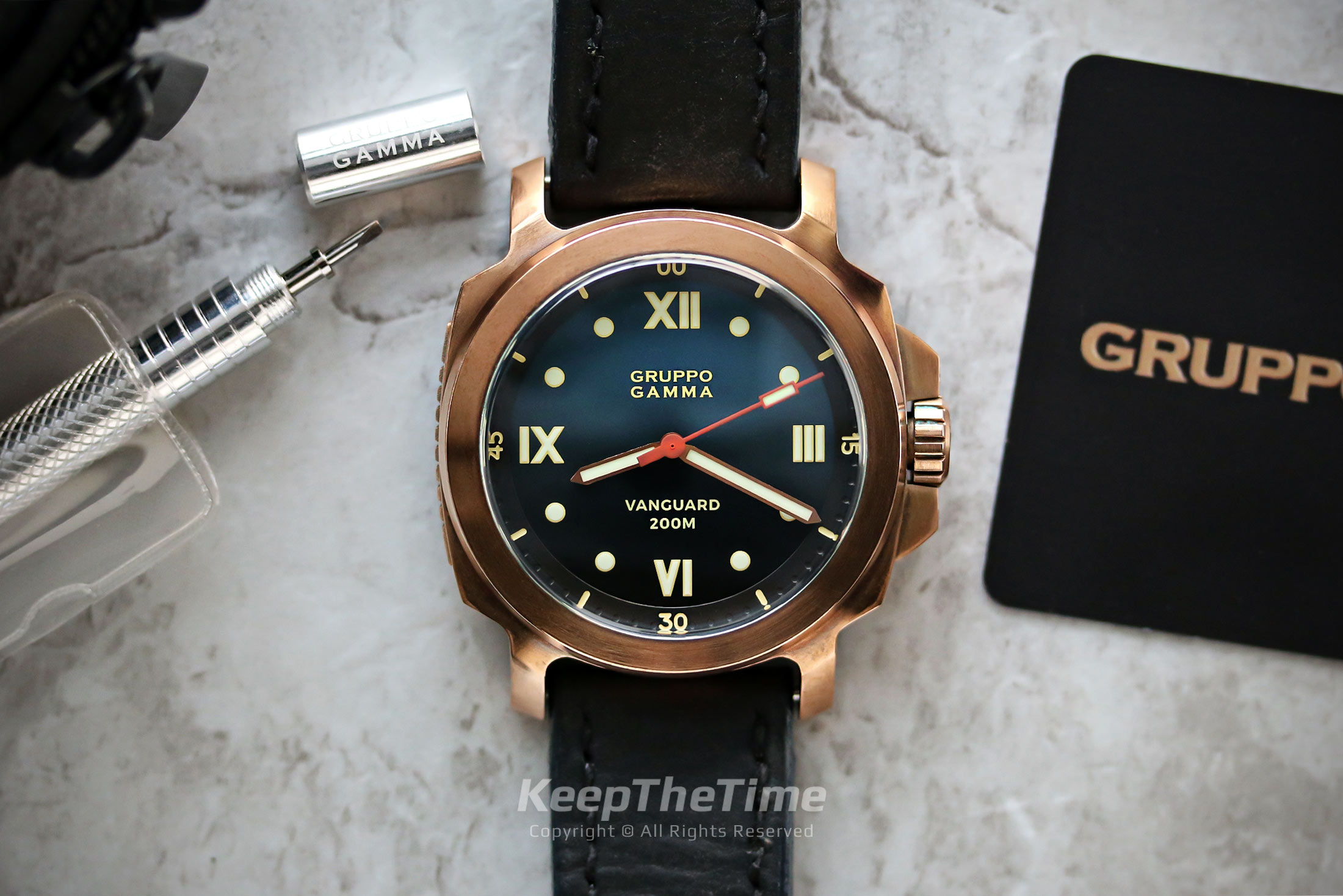 Gruppo Gamma Vanguard Bronze Diver Watch Review