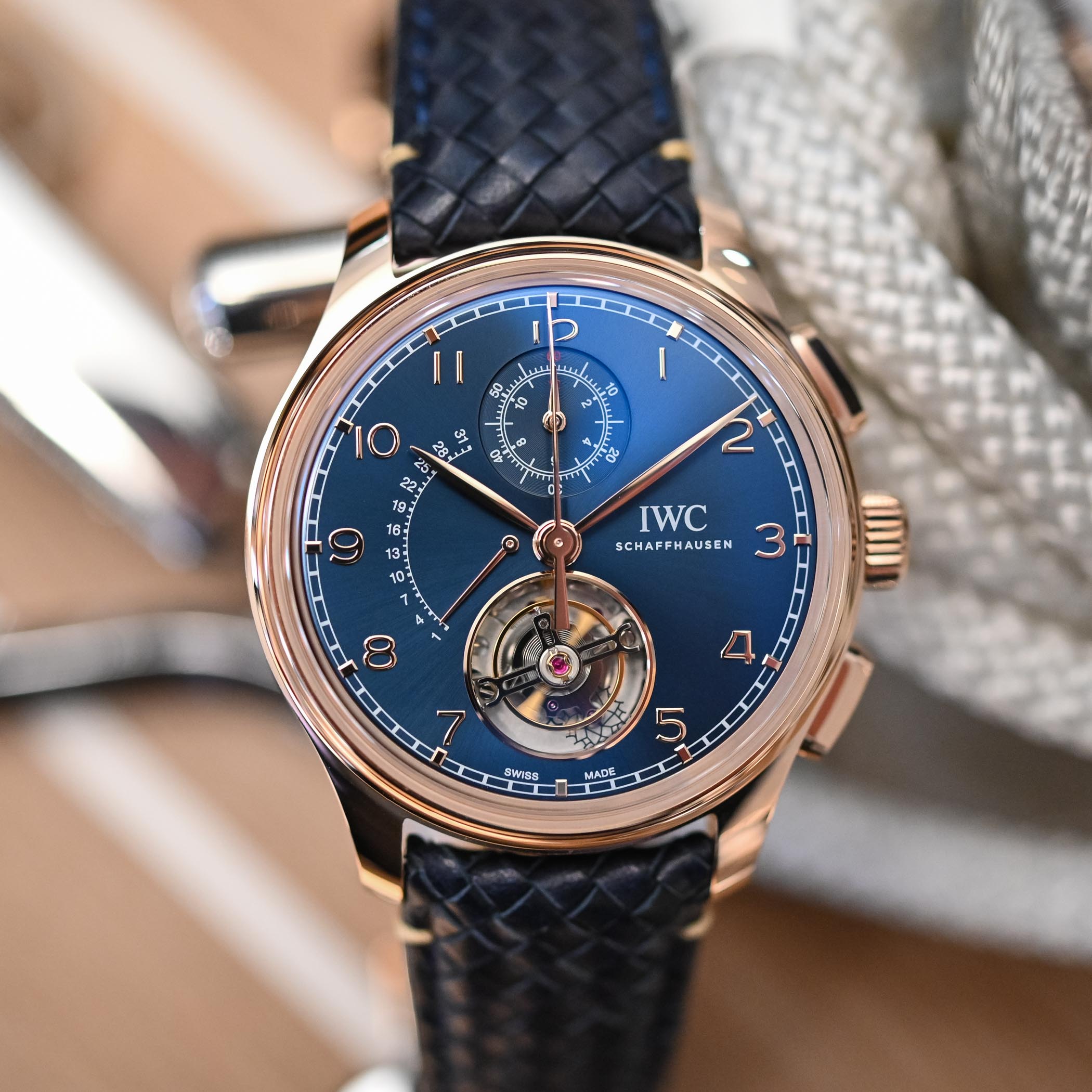 New: IWC Portugieser Tourbillon Rétrograde Chronograph