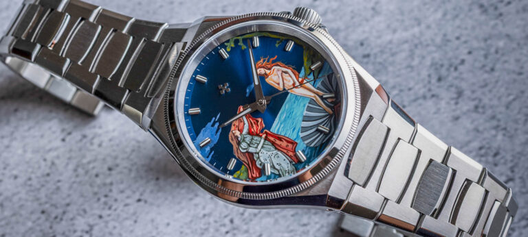 Hands-On: IFL Watches x Venezianico Arsenale Venus Watch With Painted Dial