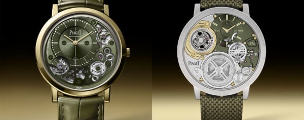 Introducing – The Piaget Altiplano 910P and Ultimate Concept Tourbillon in Khaki Green