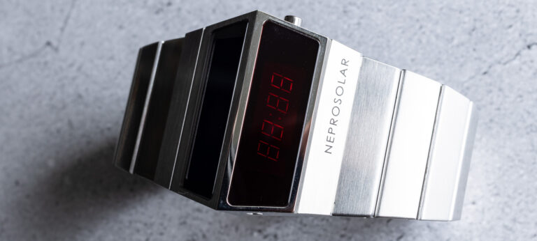 Watch Review: Nepro Neprosolar 1976 Revival With Solar-Powered LED Display