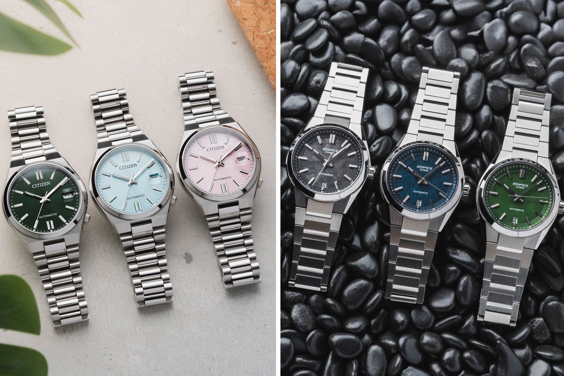 Sunday Morning Showdown: Citizen Tsuyosa Vs. Casio Edifice EFK-100