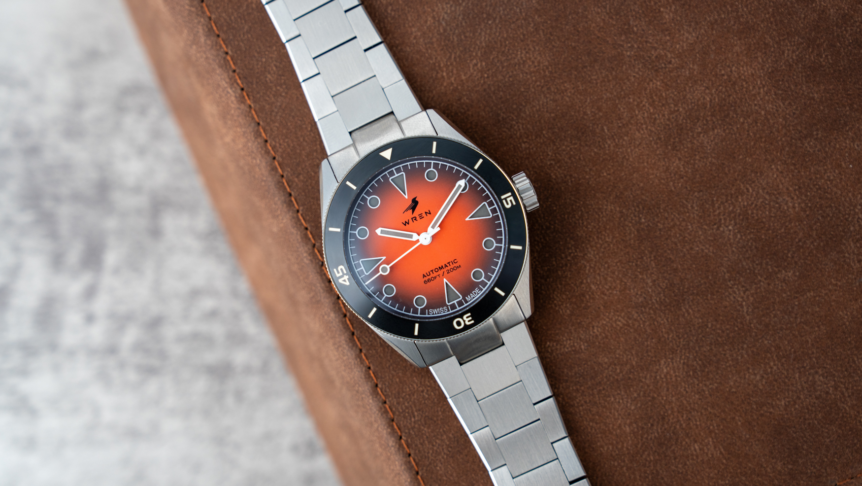 Wren and Ben’s Watches unveil the Diver One Magma, a diver that epitomizes the modern watch community
