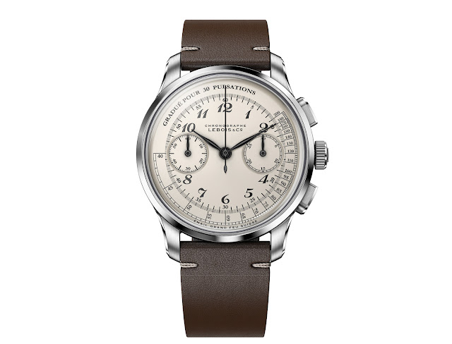 Lebois & Co unveils the Heritage Chronograph Atelier ‘Coquille d’Oeuf’