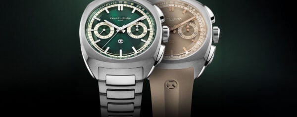 Introducing – The Favre Leuba Chief Chronograph now in British Racing Green and Dune
