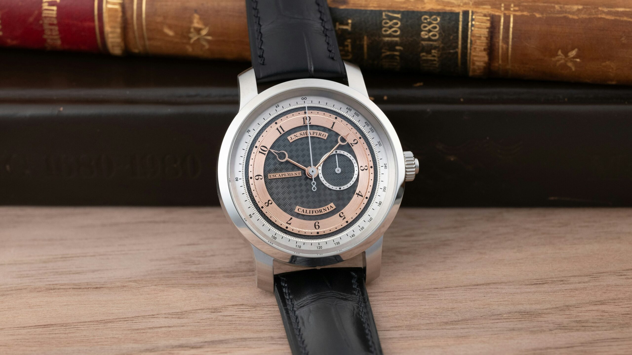 Introducing: J.N. Shapiro’s First Complication, A Monopusher Chronograph