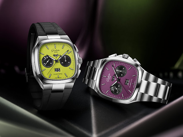 Plasma and Fusion: new Glashütte Original Seventies Chronograph Panorama Date editions