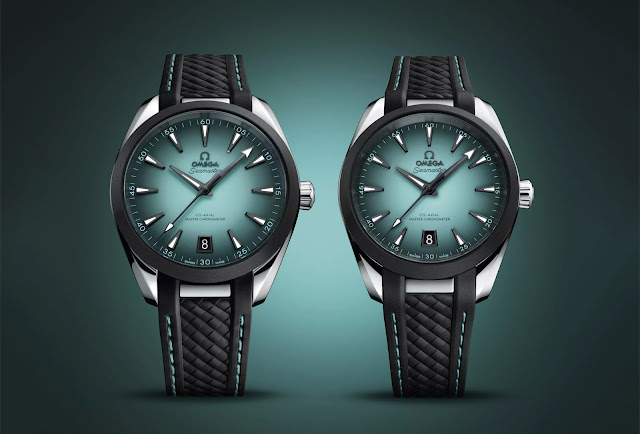 Omega Seamaster Aqua Terra Turquoise: two new models in 41 mm and 38 mm