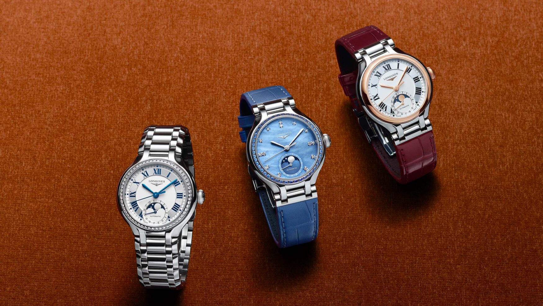 Longines brings the PrimaLuna bang up to date with a classy, all-new design