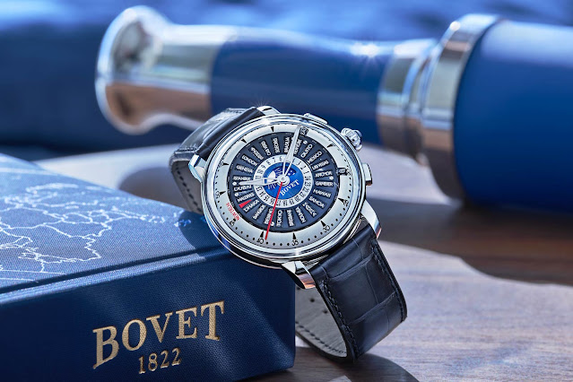 Bovet Récital 30: a roller-based world time to solve DST changes