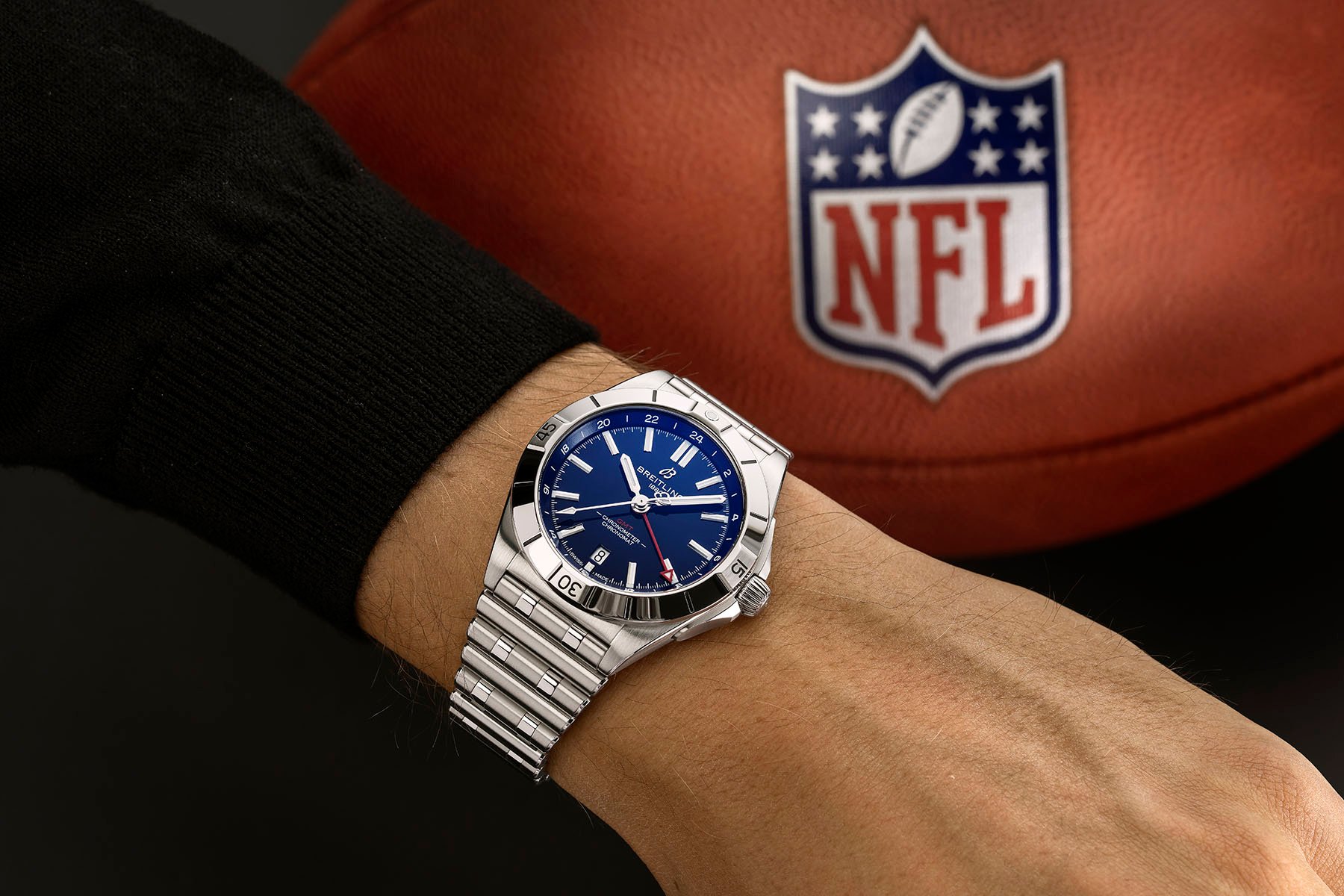 Breitling Lands A Touchdown By Becoming The Official Timepiece Partner Of The NFL