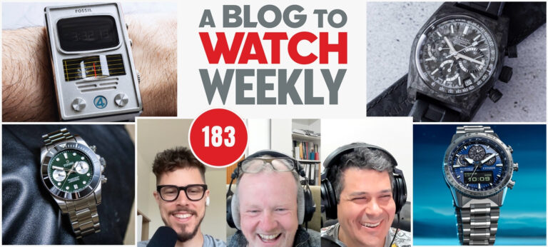 ABTW Weekly Podcast #183: IWC Get The Clap, Melted Straps, And Chives In The Inbox