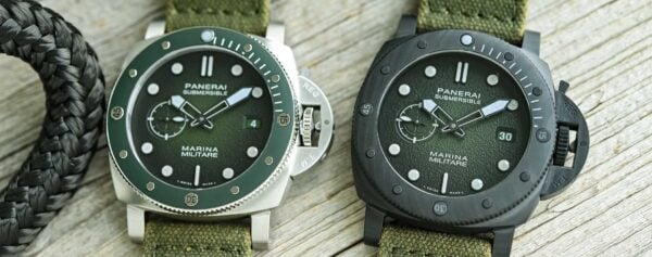 First Look – The New Panerai Submersible Marina Militare PAM01697 and PAM01698 Inspired by the Aviazione Navale