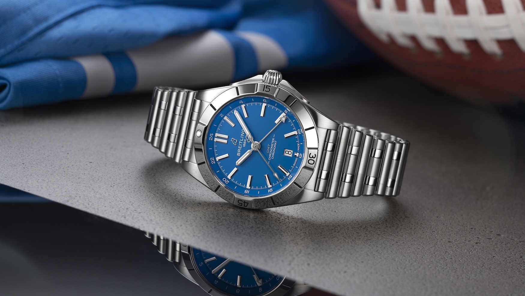 Breitling celebrates its groundbreaking NFL partnership with new team-inspired collections