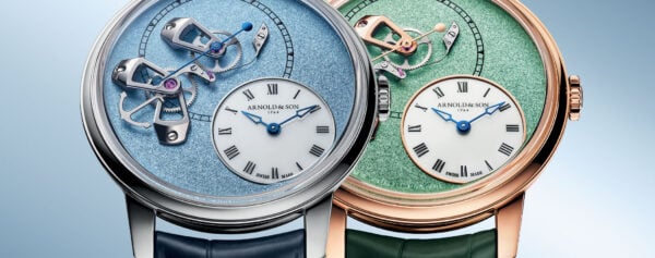 Introducing – The New Arnold & Son DSTB 42 Mint Green & Ascot Blue