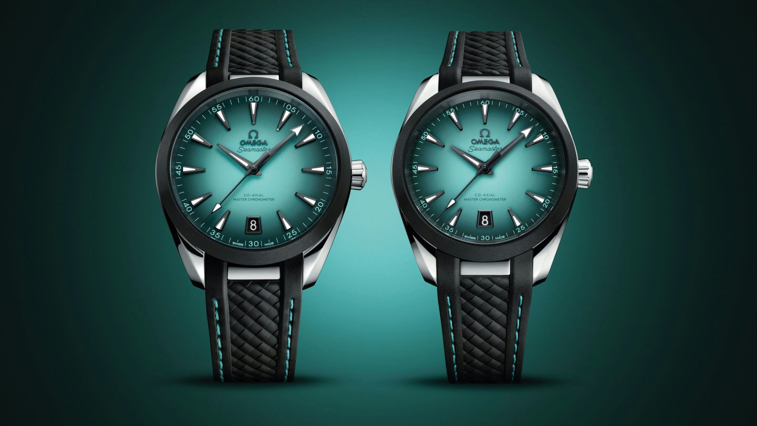 Introducing: The Omega Aqua Terra 150M Turquoise On Strap