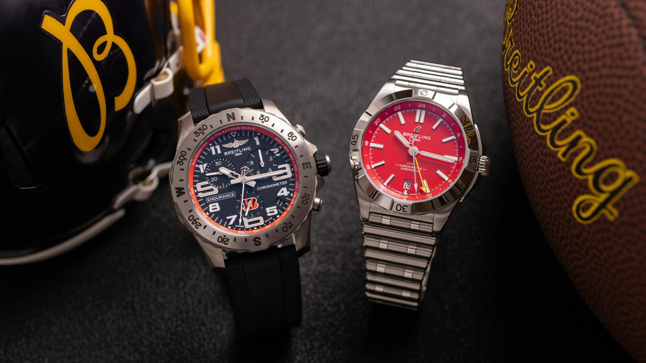 Introducing: Breitling Launches Two New NFL Team Watches With Deal To Be Official Timepiece Partner Of League