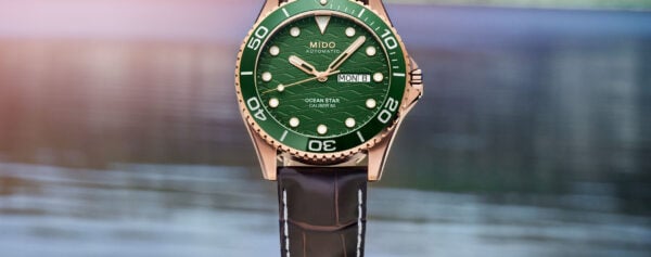 Introducing – Elegance Meets Diving Credentials with the New Mido Ocean Star 200C Gold PVD
