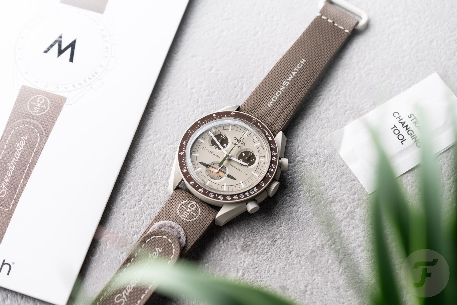 Hands-On With The Rubber MoonSwatch Strap On My Mission To Saturn
