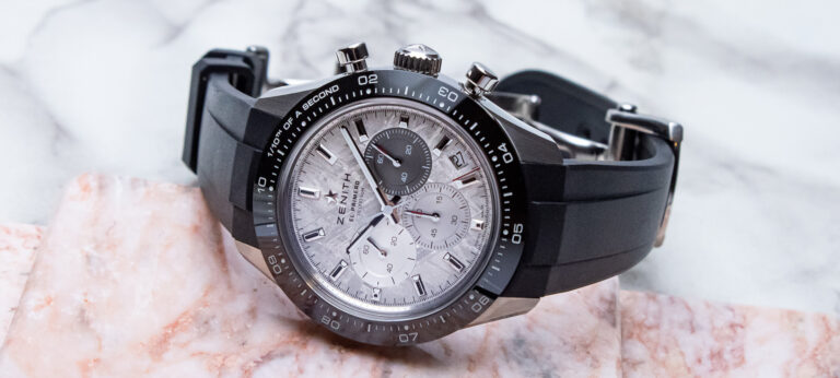 Hands-On Debut: Zenith Chronomaster Sport Meteorite Watch