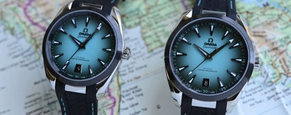 First Look – Omega Launches Two New Seamaster Aqua Terra Turquoise with Ceramic Bezels