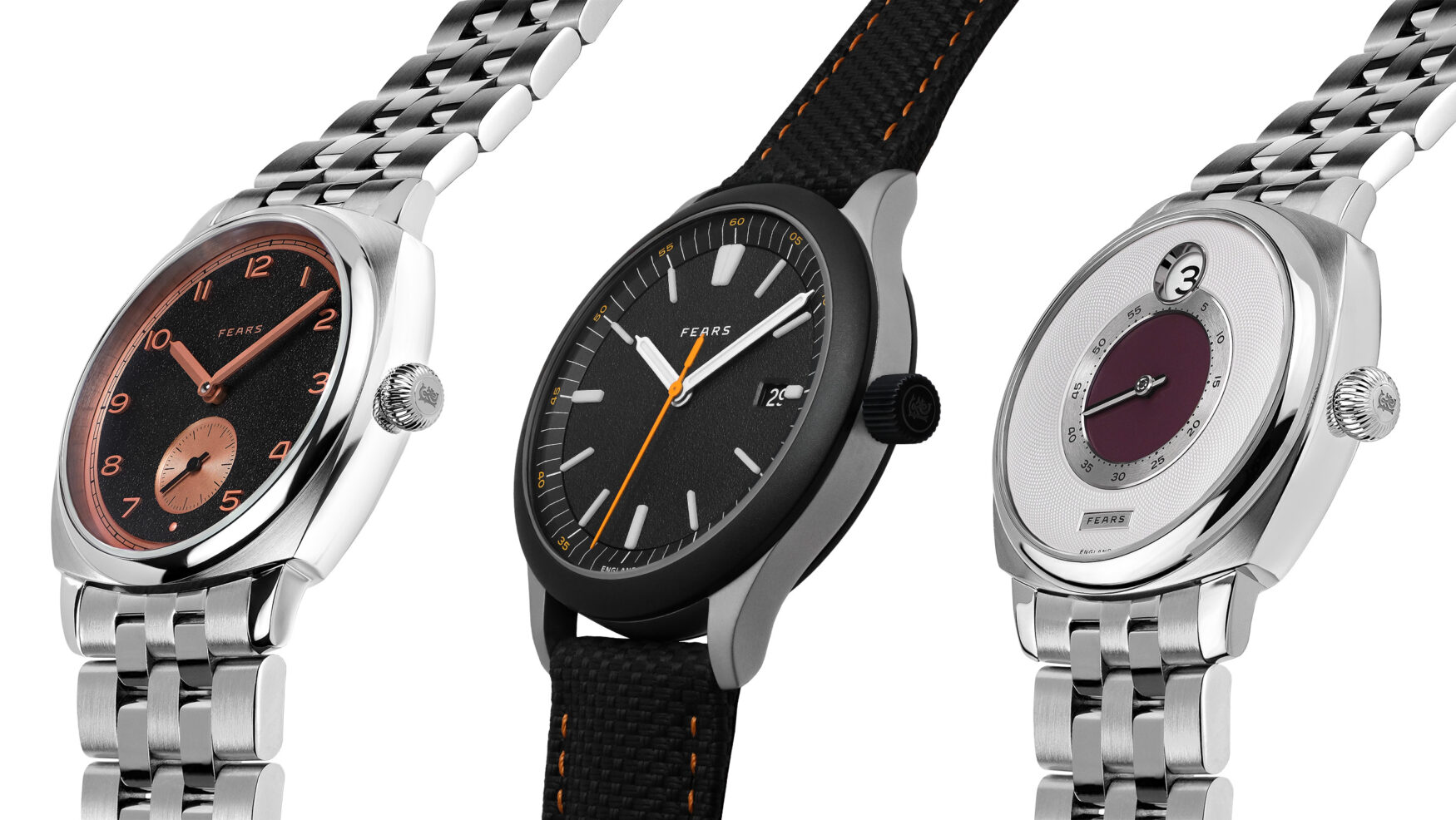 Fears gets ready for Geneva Watch Days 2025 with three atypical takes on its best-sellers