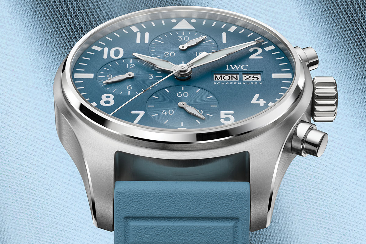 IWC Unveils TOP GUN Pilot’s Watch Chronograph 41 Miramar In Light Blue