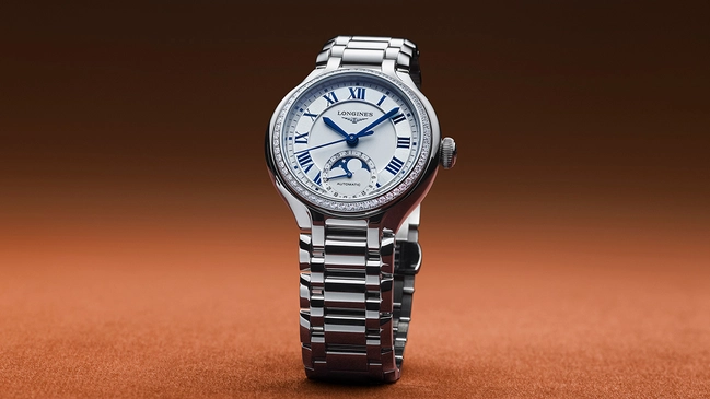 Longines Redesigns The PrimaLuna Collection, Introduces Its First Sapphire Gem-Set Model