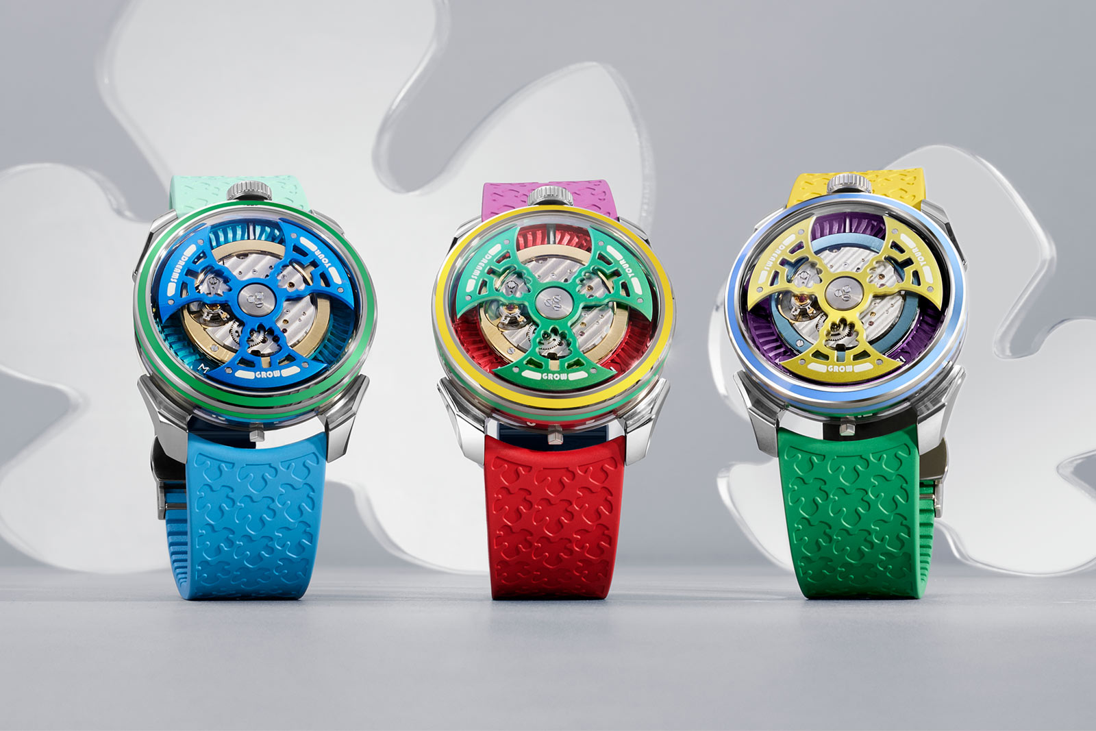M.A.D.Editions x Yinka Ilori M.A.D.1S ‘Grow Your Dreams’: Sun, Nature and Water on the wrist
