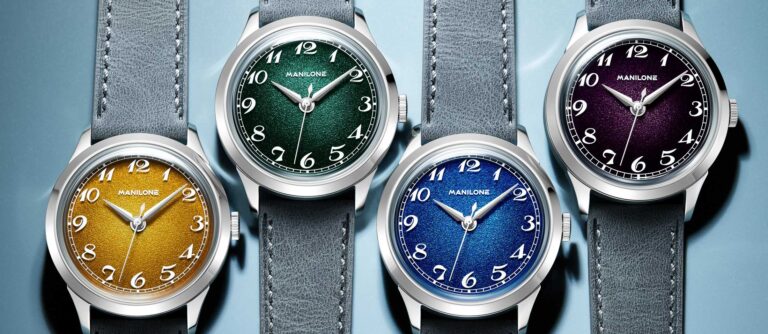 New Manilone S1 Watches Flaunt Striking Fumé Enamel Dials