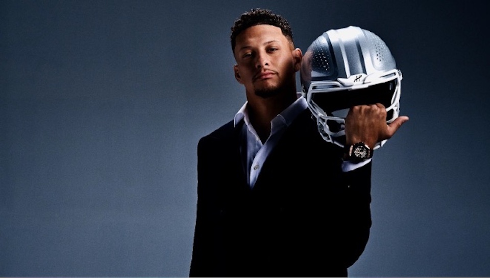 Patrick Mahomes, Kansas City Chiefs Quarterback, Joins Hublot  As Global Ambassador