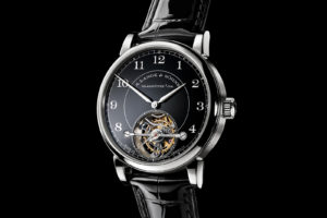 A. Lange & Söhne Elevates the 1815 Tourbillon with a Black Enamel Dial
