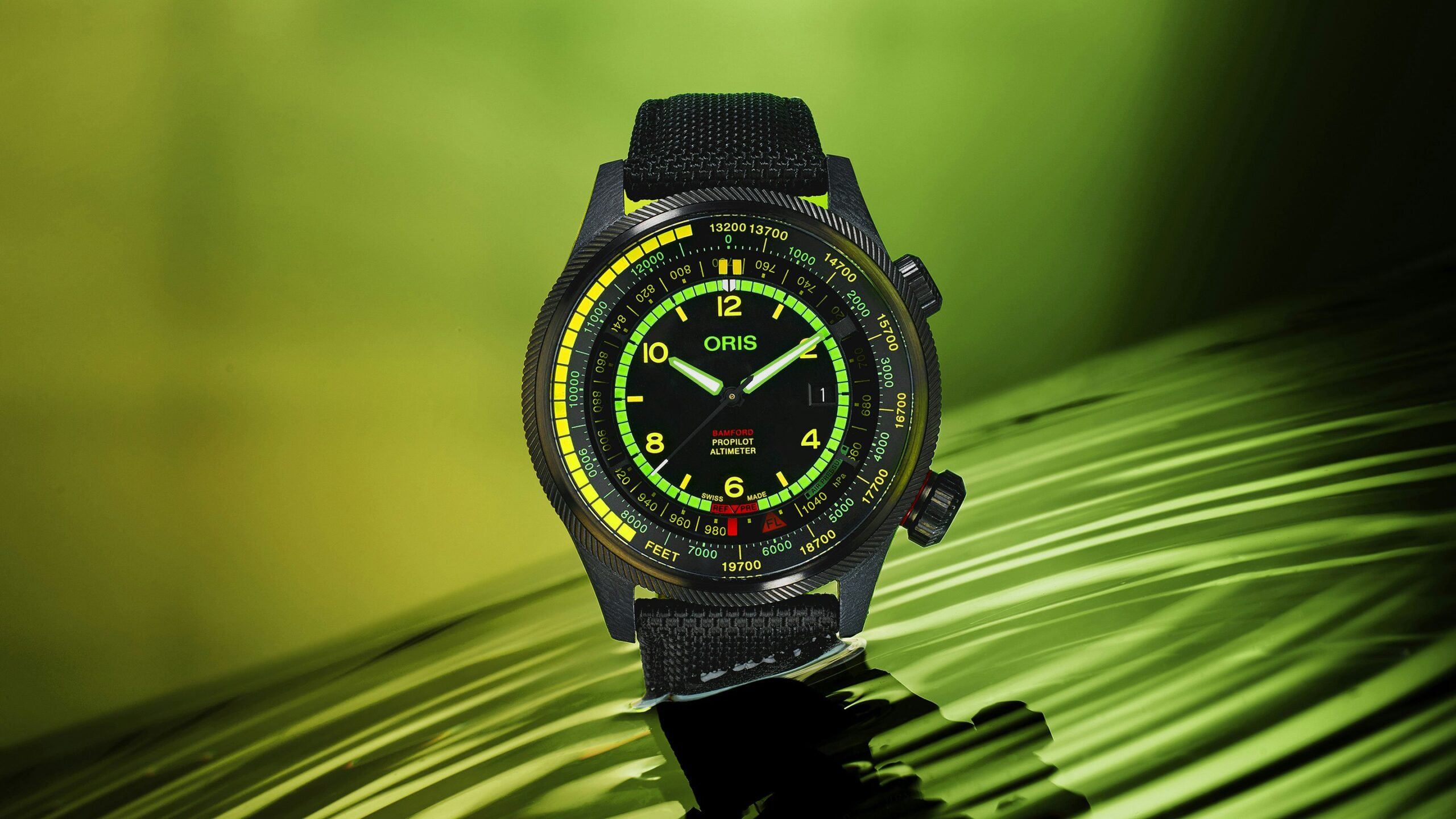 Introducing: Oris x Bamford ProPilot Altimeter ‘Mission Control’