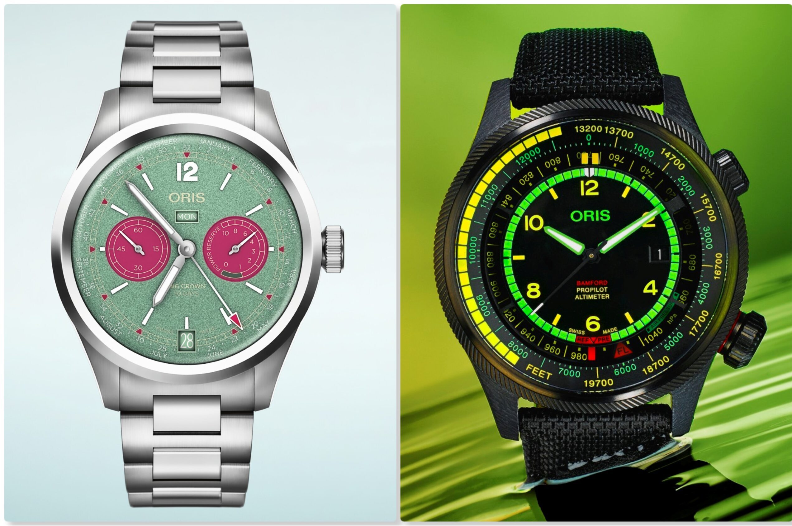 Introducing: The Oris Big Crown Calibre 113 And Oris × Bamford ProPilot Altimeter “Mission Control”
