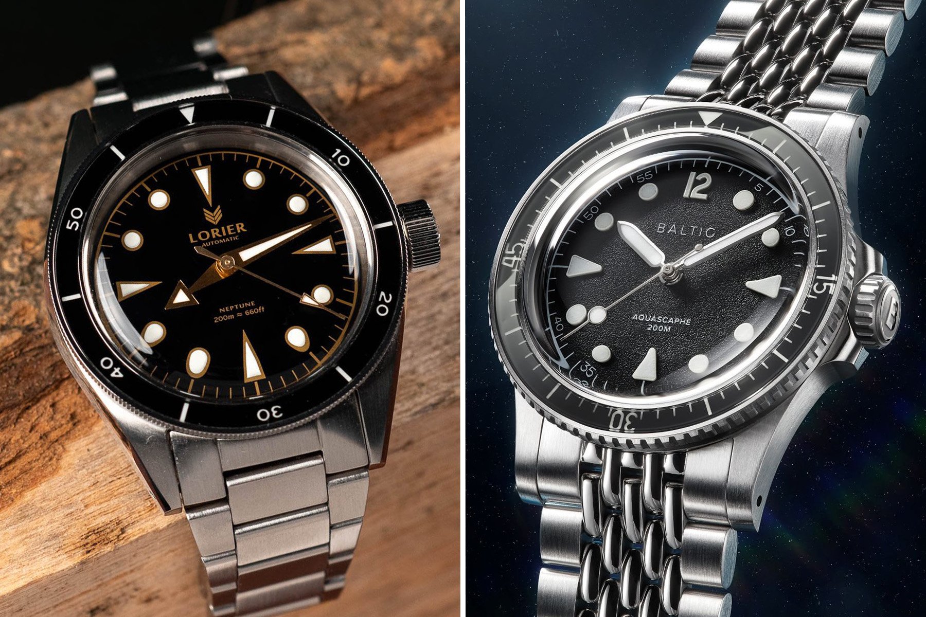 Sunday Morning Showdown: Lorier Neptune Vs. Baltic Aquascaphe MK2