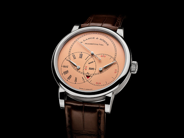 New pink gold dial for the A. Lange & Söhne Richard Lange Jumping Seconds Ref. 252.056