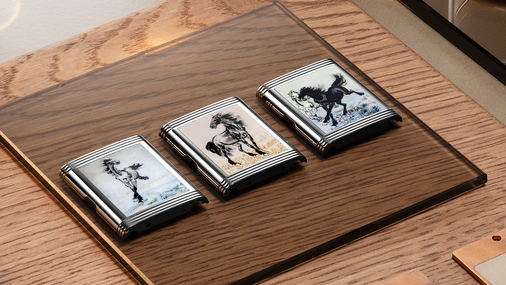 Jaeger‑LeCoultre brings Xu Beihong’s horses to the Reverso in enamel