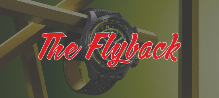 The Flyback: Geneva Watch Days Edition