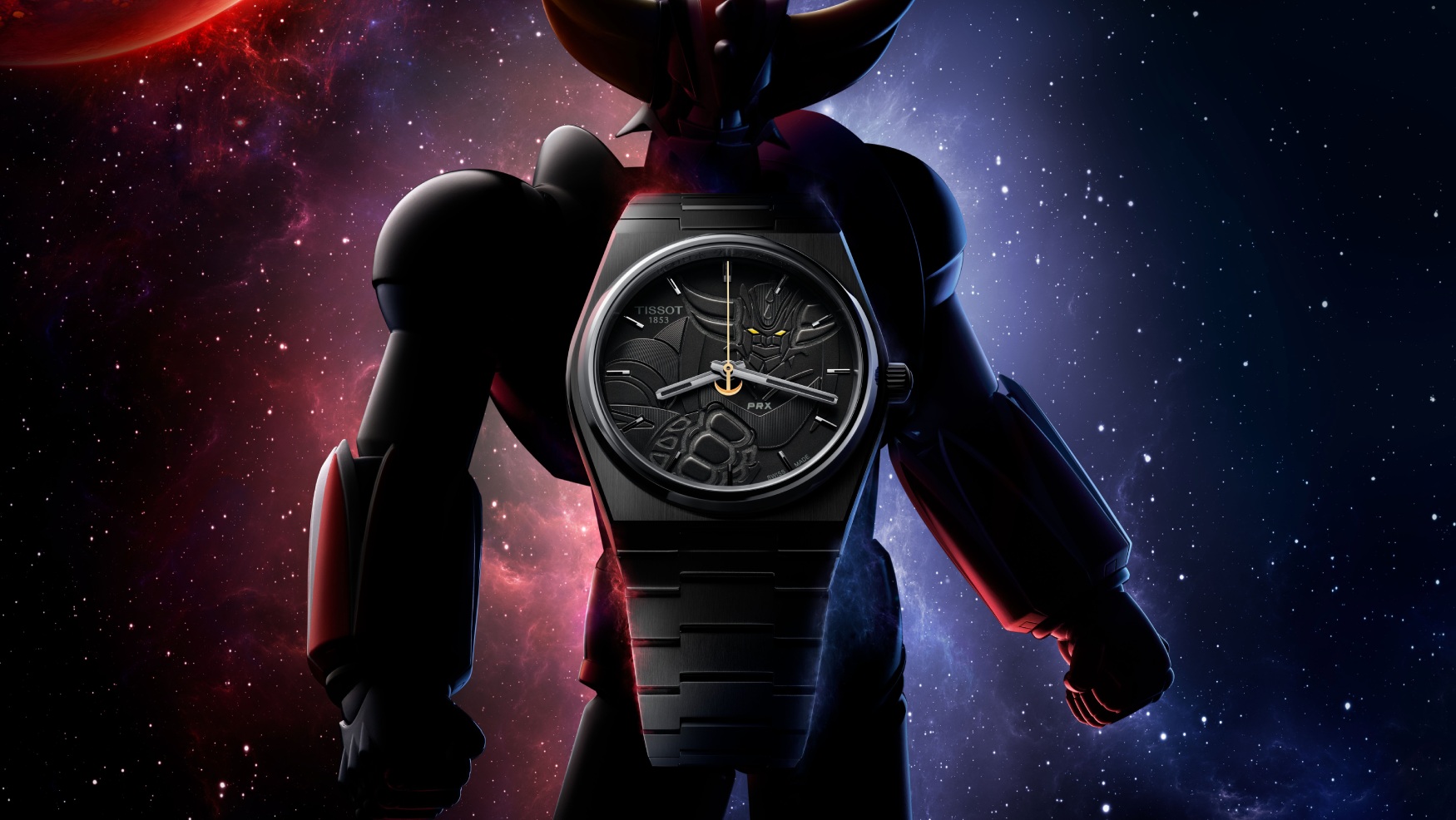 Tissot celebrates UFO Robot Grendizer’s 50th anniversary with an extra-special blacked-out PRX