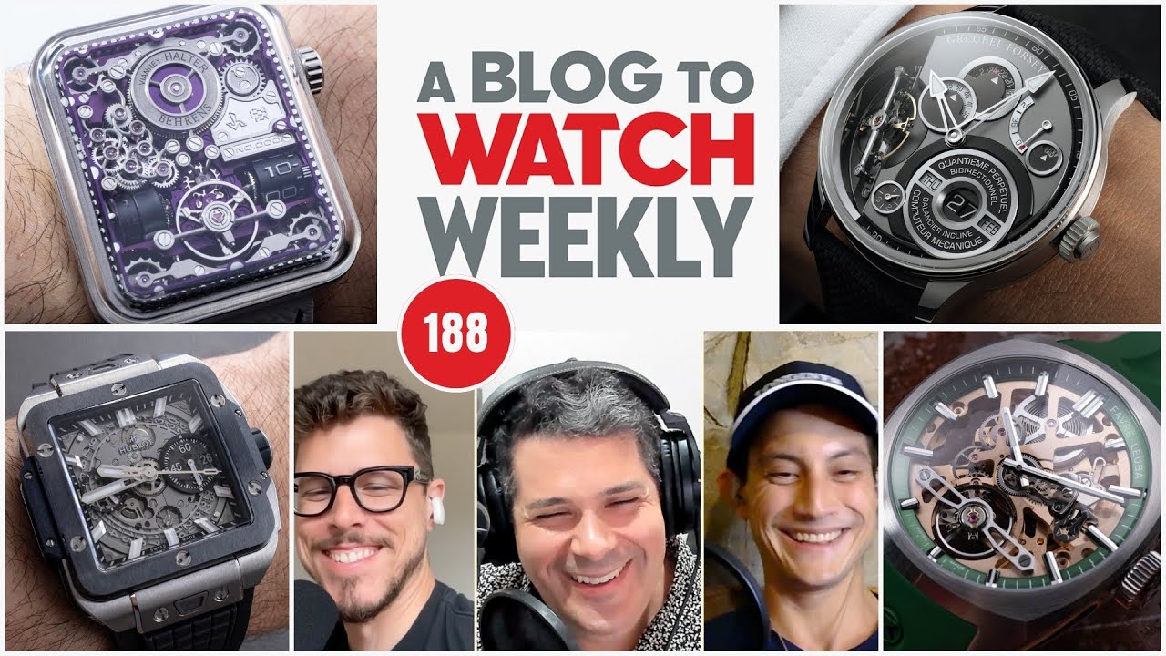 ABTW Weekly Podcast #188: Patek Under Fire, Greubel In The Mirror, And Hublot Squares Off