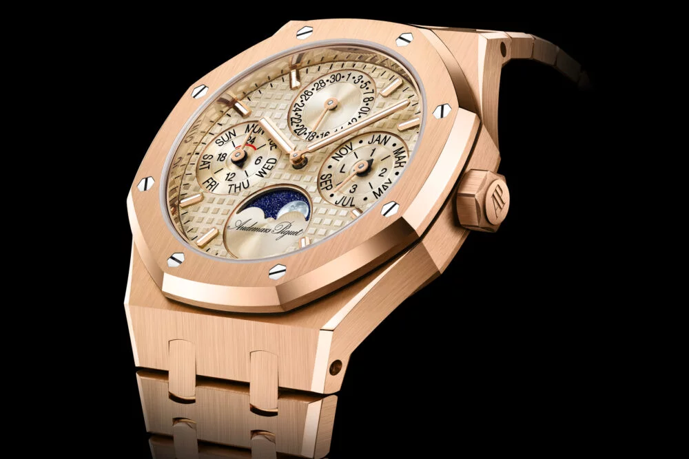 Audemars Piguet Brings The Perpetual Calendar To 38mm For The First Time And Introduces A Trio Of Vibrant Stone Dials