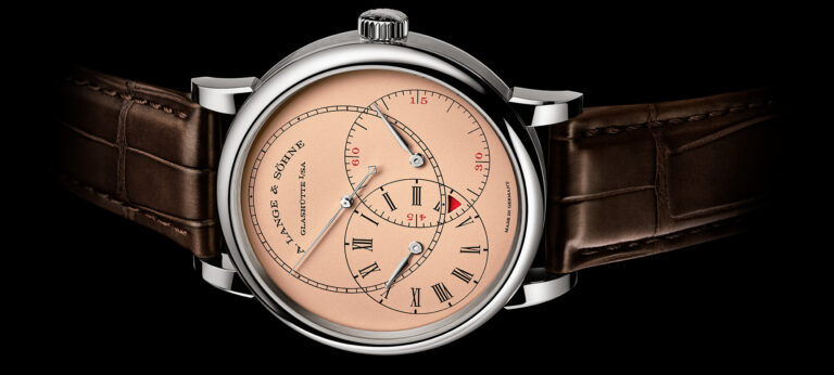 New Release: Limited-Edition A. Lange & Söhne Richard Lange Jumping Seconds Watch With Pink Gold Dial
