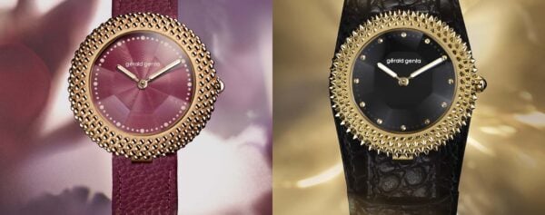 Introducing – The New Gérald Genta Gentissima Oursin Black Onyx and Burgundy