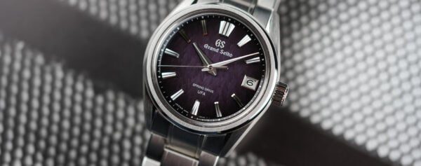 First Look – The new Steel and Purple Dial Grand Seiko Spring Drive UFA Ice Forest SLGB005