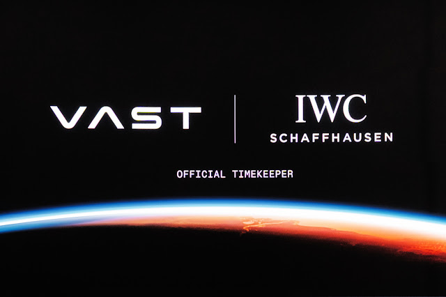IWC named Official Timekeeper of Vast, the commercial space station company
