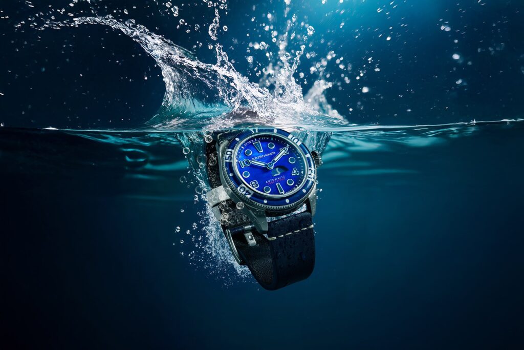 Spinnaker And Scottish Watches Team Up For The Nessie Pearl Diver
