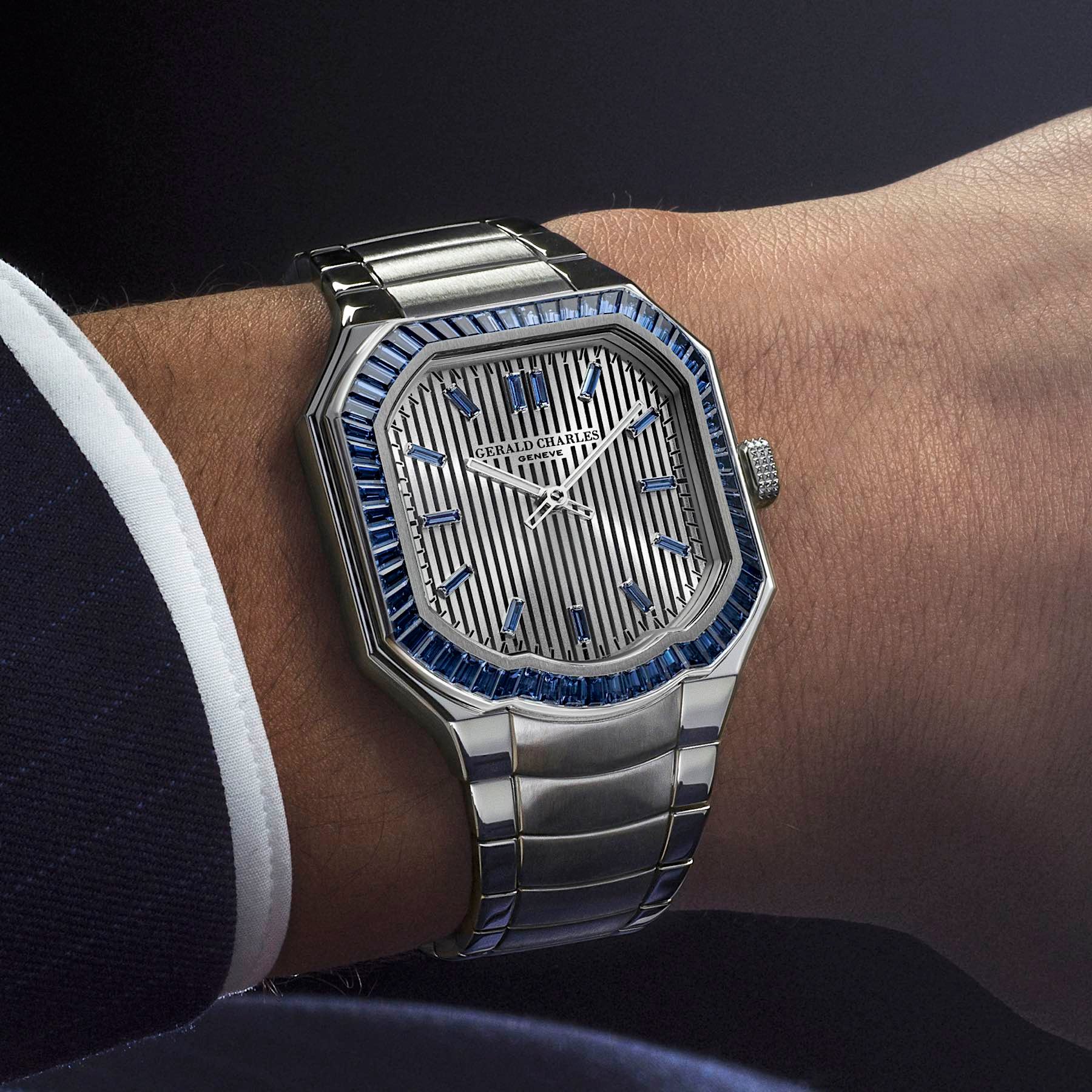 Introducing: The Gerald Charles Masterlink Gem-Set — A Colorful Take On The Brand’s Emblematic Model
