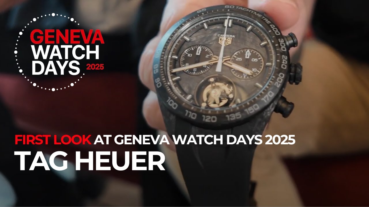 First Look: TAG Heuer at Geneva Watch Days 2025