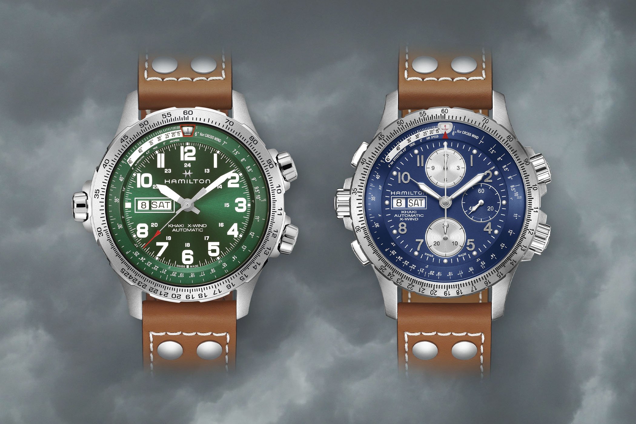 Introducing – Hamilton Expands the Khaki Aviation X-Wind Collection with Fresh Colours
