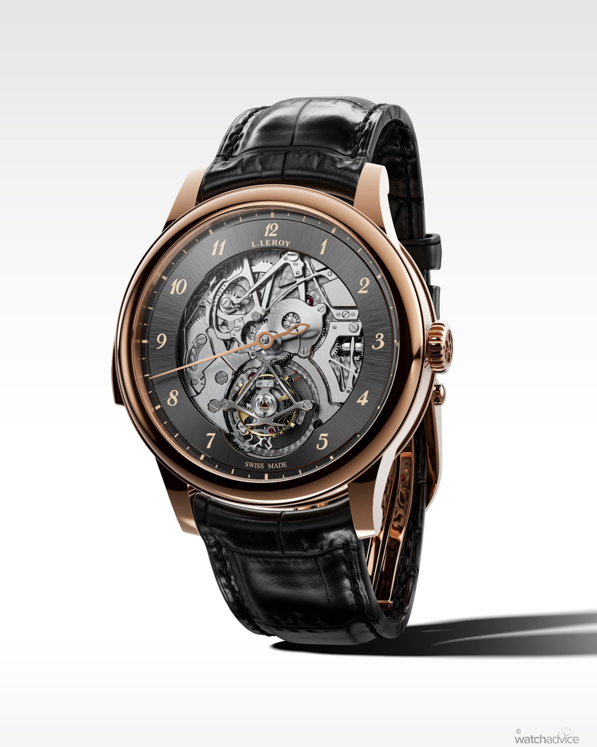 L. Leroy Osmior Bal du Temps: minute repeater and flying tourbillon for the 240th anniversary